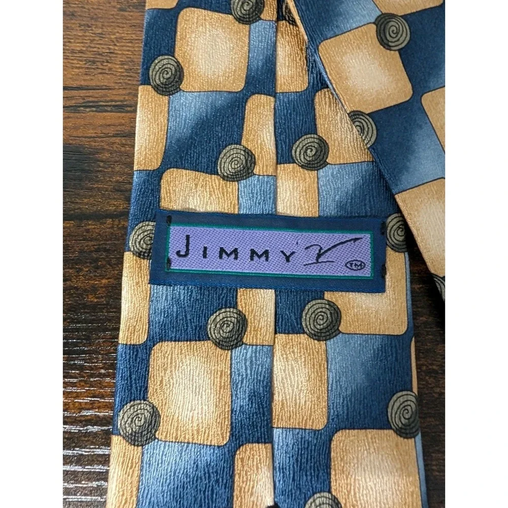Chris Berman Jimmy V Tie Mens 100% silk print‎ Dad Collection Three